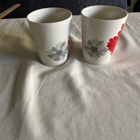 RSW INTERNATIONAL LIMITED POPPY PRINT TEA/COFFEE MUGS 4X3 SET OF 2 - Picture 7 of 10